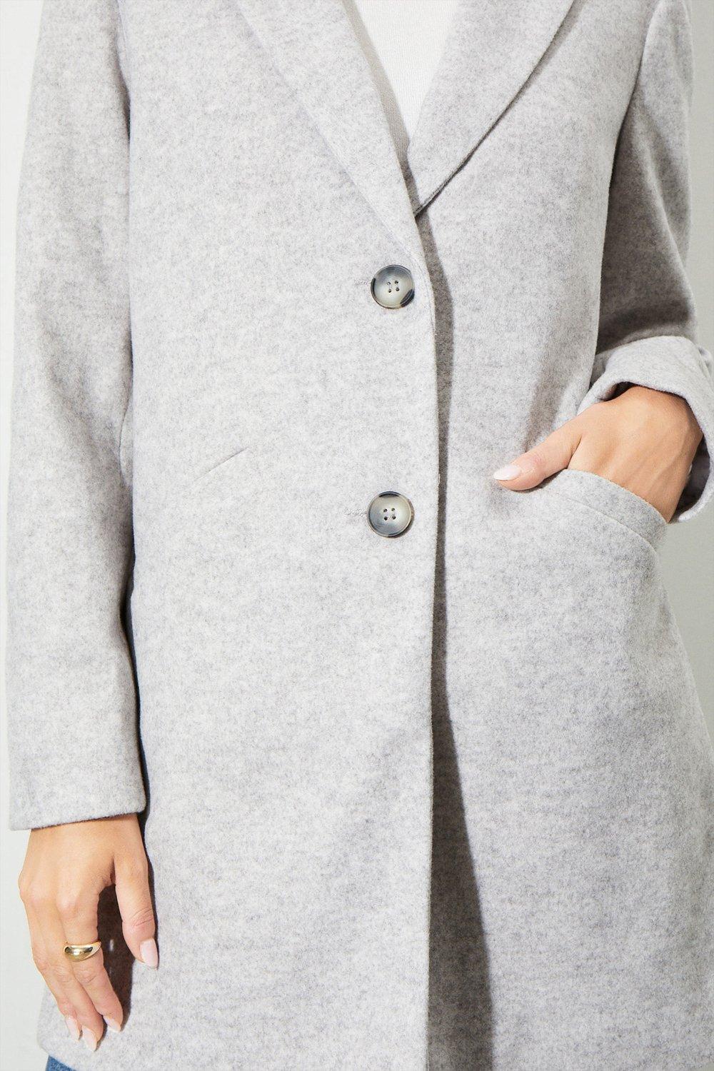 Grey shop petite coats